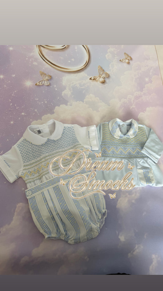 Boys Smocked Suit
